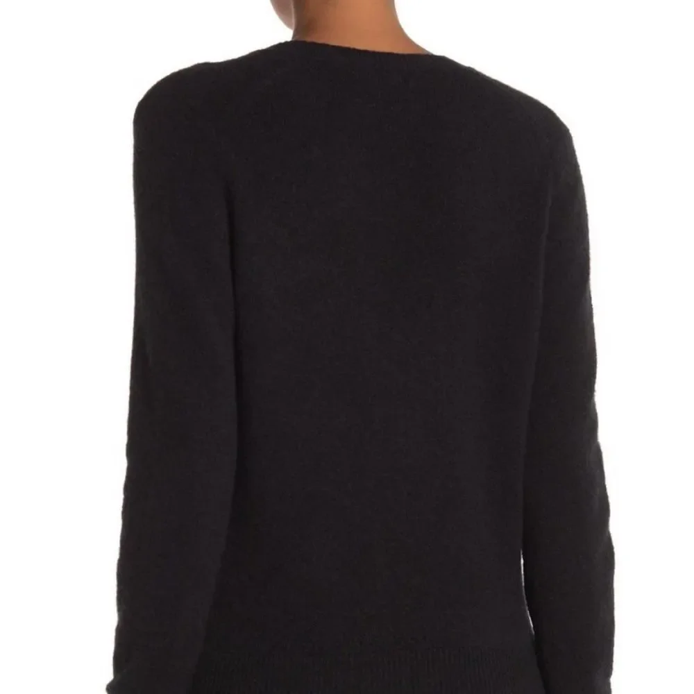 MADEWELL Wrap front pullover sweater w cozy yarn! - Picture 2 of 6